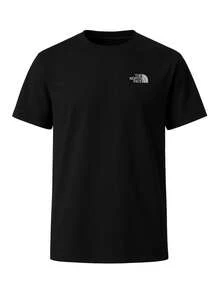 The North Face Nse Reflective Box Men's T-Shirt Black - 黑色 - 查看 1