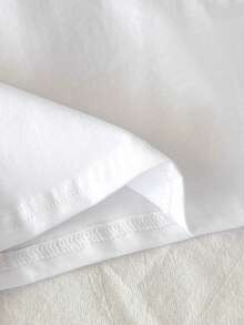 Tseoso Women's Casual Fitted Short Sleeve T-Shirt, 95% Cotton, Cherry Embroidery - Multicolor - View 10