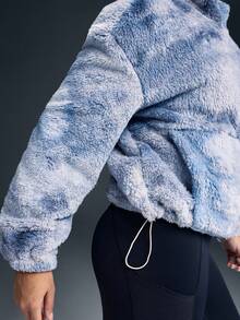 Powerista Women's Casual Thermal Lined Long Sleeve Sports Sweatshirts, Autumn/Winter - Brown - View 5