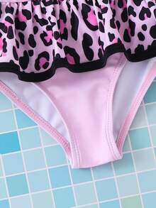 Emery Rose Kids Emery Rose Kids Đồ bơi liền thân màu hồng phấn in họa tiết da báo cho bé gái, váy đi biển mùa hè dễ thương, áo hai dây bikini cho bé gái, đồ bơi in họa tiết da báo cho bé gái, đồ bơi hình mèo, đồ bơi họa tiết báo đốm, đồ bơi liền thân màu hồng hình mèo con với họa tiết da báo xếp nếp cho mùa hè đi biển. - Màu Hồng baby - Xem 13