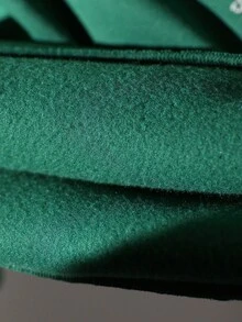 SHEIN 2 件套年轻男孩时尚套装：橄榄绿色针织圆领长袖运动衫和仿口袋牛仔长裤休闲装，适合日常穿着、上学、旅行、度假、休闲、夏季 - 墨綠色 - 查看 8