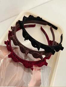 Flocked Braided Hair Clips/Set, Perfect For Styling Side Bangs And Broken Hair, Hairpin And Headband Combo,Hair Hoop,Gifts,Travel,Gifts For Women - Multicolor - View 12