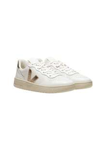 Veja V-10 Leather Sneaker Extra-White / Platine I0220737 - WHITE PLATINE - View 5