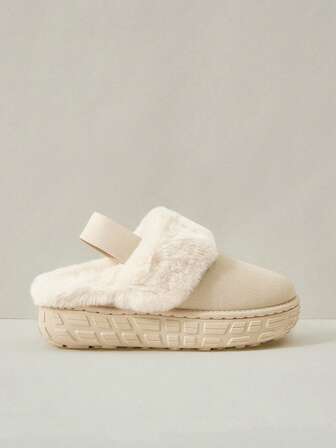 Cuccoo Women's Casual Thermal Lined Thick Sole Home Slippers, Autumn/Winter For Christmas