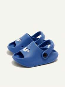 Cozy Pixies 1双幼儿透气露趾小熊户外防滑一体式沙滩凉鞋 - 藍色 - 查看 6