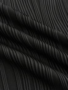 SHEIN Teen Girl Bowknot Romper Swimsuit, Casual Beach Vacation - Black - View 6