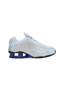 Nike Shox R4 Athletic Casual Shoes Blue AR3565 - Blue - View 1
