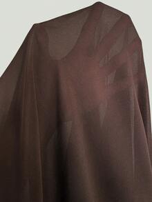 Chiquease Women's Bohemian Casual Dress, Romantic Lace Patchwork Loose A-Line Asymmetrical Dress, Coffee Color, Spring/Autumn - Coffee Brown - View 7