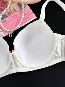 FairyFlirt 1pc Lace Patchwork Supportive Women's Lingerie - White - View 9