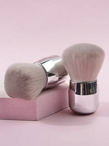 1支装，小巧尺寸，柔软合成刷毛，结实手柄，有效去除亚克力指甲和凝胶指甲上的粉尘，易于清洁，可重复使用，多功能经典黑色美甲粉尘清洁刷，适用于美甲师、DIY爱好者、美甲沙龙和家庭使用，美甲工具，美甲护理配件，美甲清洁用品，美甲艺术必备品。 - 銀色 - 查看 5