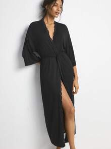 Ocili Comfortable Lace Robe For Women