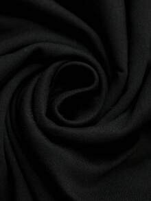 ROMWE MEN Men's Round Neck Short Sleeve Cartoon Character Print Distressed T-Shirt