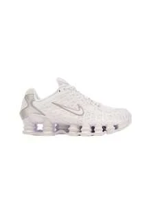 Nike Shox TL Sneaker White AV3595 - WHITE/WHITE-METALLIC SILVER-MAX ORANGE - View 1