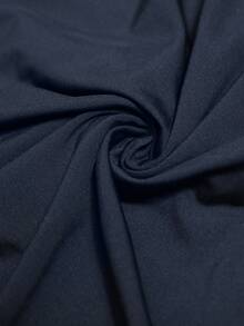 Modelyn Vestido longo de manga comprida, ombros à mostra, elegante, com glitter e lantejoulas, justo ao corpo, para mulheres plus size, adequado para uso em festas, passeios e reuniões familiares - Azul - Visão 8
