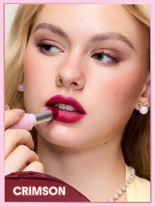 SHEGLAM Lip Veil 輕盈氣墊唇膏-Crimson - Crimson - 查看 3