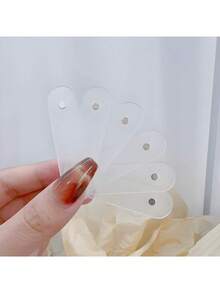 10PCS,Press On Nail Display Plate Acrylic Fake Nail Colour Type Holder Magnetic Adsorption Reusable Salon Manicure Display Board - Multicolor - View 4