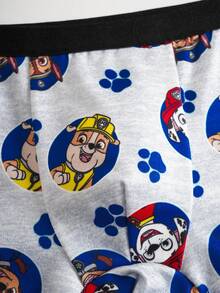 SHEIN | PAW Patrol Young Boy Comfortable Soft Breathable Cartoon Dog Print Trunks - Multicolor - View 7