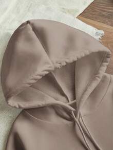 INAWLY Women's Hooded Long Sleeve Sweatshirt With Pocket, Casual Sports Wear, Spring/Autumn Graduation,Back To School,Graduation,Teacher For Women,Back To School Pullover Fall Sweatshirt