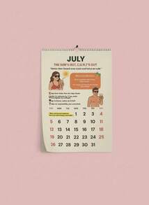 Joivida 1件 C.U.N.T. 2026年日历 | 搞笑成人挂历 | 低俗恶搞礼物 |