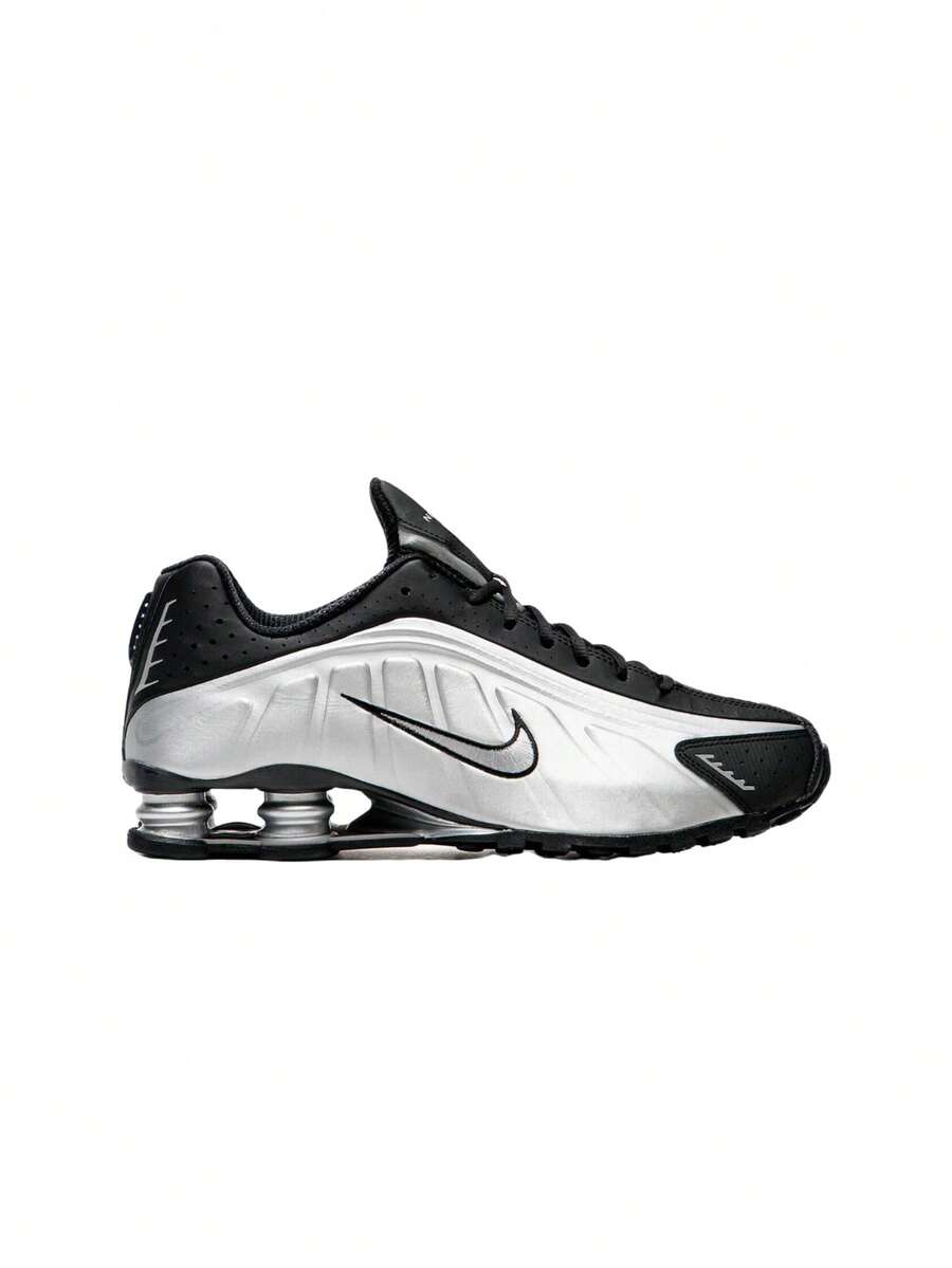 Nike Shox R4 Sneakers Metallic Silver / Black HQ1988 - Metallic Silver/Black/Metallic Silver/Metallic Silver - View 1