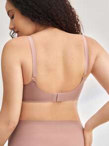 Moonlight&Mama 2pcs Maternity Solid Color Nursing Comfortable Bras - Multicolor - View 2