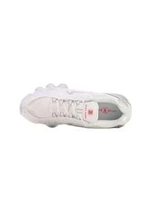 Nike Shox TL Sneaker White AV3595 - WHITE/WHITE-METALLIC SILVER-MAX ORANGE - View 2