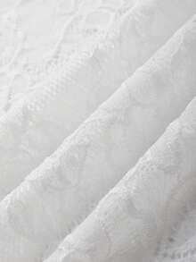 GlowEve CURVE Women's Elegant Mermaid Hem Lace Patchwork Skirt, Spring/Autumn