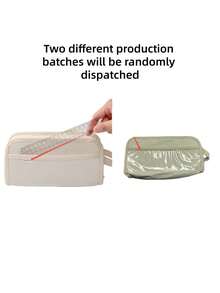 High Capacity Desk Organizer Pencil Case Compartment Marker Pen Storage Study Essentials Stationery Holder Water Resistant Fabric Office Supply Accessory Exam Essential Non Slip Base - multicolored - View 6