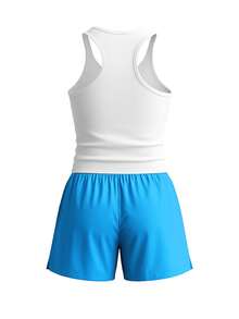 Calvin Klein Women's Home Wear Suits White Blue - Multicolor - View 5