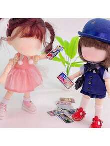 Model Ponsel Mini, Model Ponsel Kartun Lucu, Cetakan Ponsel Realistis, Dekorasi Ponsel Miniatur, Model Ponsel Boneka, Aksesoris Rumah Boneka - MultiWarna - View 5