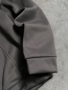 AXEPEAK 男士字母刺绣休闲宽松连帽卫衣