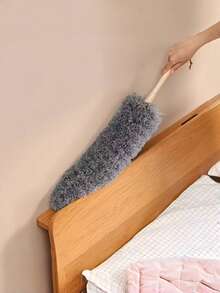 Madebyblanc Extendable Dust Duster For Home Use, Wool Electrostatic Dust Duster, Wholesale, Extra Long Special Cleaning Tool, Feather Duster - Multicolor - View 5