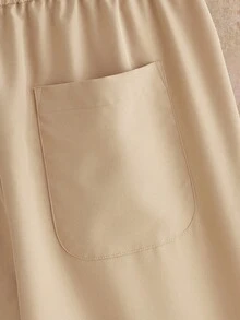 HIMLAND Men's Vacation Casual Party Printed Short Sleeve Shirt And Elastic Waist Pants Set