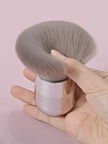 1支装，小巧尺寸，柔软合成刷毛，结实手柄，有效去除亚克力指甲和凝胶指甲上的粉尘，易于清洁，可重复使用，多功能经典黑色美甲粉尘清洁刷，适用于美甲师、DIY爱好者、美甲沙龙和家庭使用，美甲工具，美甲护理配件，美甲清洁用品，美甲艺术必备品。 - 銀色 - 查看 7