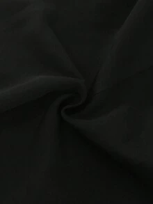 GlowEve CURVE 大码女士优雅刺绣西装外套 - 黑色 - 查看 3