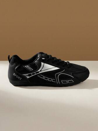 CUCCOO EASI Men's Casual Shoes, Men's Moral Training Shoes, Black Flat Canvas Shoes With Straps, Comfortable And Durable, Suitable For Office And Outdoor Wear.