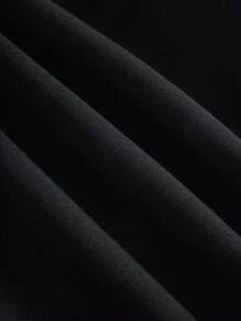 My Little Pony X SHEIN Tween Girl Casual Pattern Long Sleeve Crew Neck Sweatshirt, Suitable For Autumn/Winter - Black - View 6