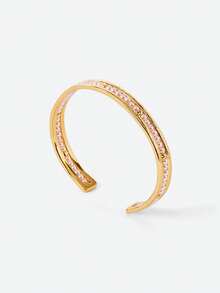 Opalesca 1 Cặp Vòng tay ngọc trai/hạt cườm vàng 18k dạng còng hở, Thích hợp cho tiệc tùng, cắm trại, phong cách Y2K, dành cho mẹ, phụ nữ, bé gái, mùa thu, mùa đông, lễ hội, kỳ nghỉ, du lịch, phong cách cổ điển, Halloween, Dành cho mẹ/phụ nữ/bé gái/mẹ, mùa thu/mùa đông, trang phục, phong cách cổ điển, cao cấp, ngọc trai, thanh lịch, phong cách cổ tích/tiên nữ, trang phục, phong cách cổ điển, phụ kiện cưới/cô dâu, trang sức phương Tây, phong cách cổ tích/tiên nữ, vòng cổ mặt dây chuyền, ngọc trai, thanh lịch, Dành cho mẹ/phụ nữ/bé gái/mẹ - Vàng hồng - Xem 4