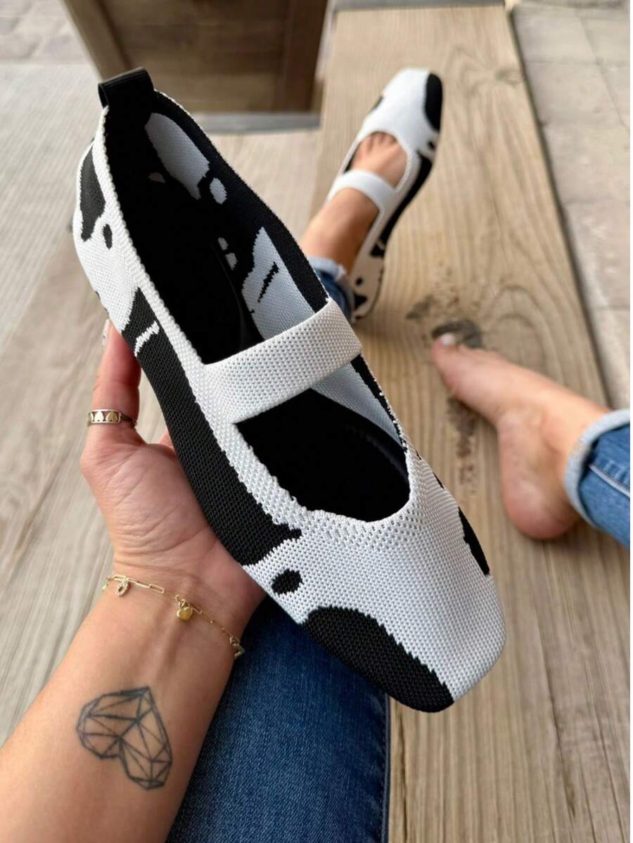 zapato tipo flat para dama con un diseño moderno, cómodo y versátil ...