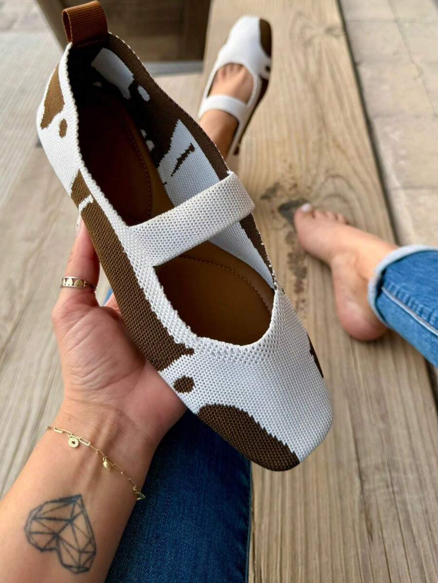 zapato tipo flat para dama con un diseño moderno, cómodo y versátil ...