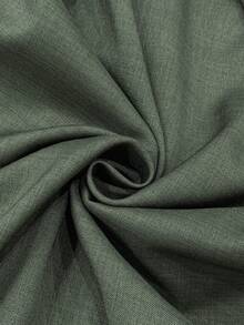 Roveilla 大码女式纯色翻领长袖束腰外套搭配宽松阔腿裤，通勤日常基础套装；纯色两件套束腰套装，适合秋冬季节；橄榄绿裤装夏季套装；绿色两件套；两件套女式优雅裤装；女士套装；绿色两件套；两件套女式优雅套装 - 綠色 - 查看 10