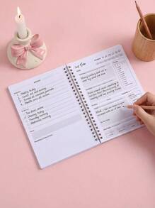 Joivida 50张情绪疗愈笔记本，计划本，心情日志，记录本，自我关爱，创伤、压力和常见情绪失衡的自我护理指南，重返校园，学习正念、自我护理和疗愈，缓解焦虑和抑郁 - 均碼 - 查看 4