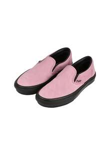 Vans Skate Slip-On Shoes Pink VA5FCAPIB - Pink - View 4