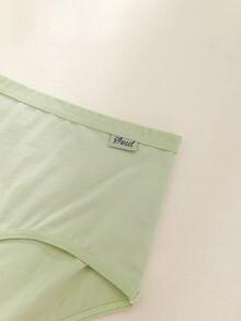 NudeFit 7pcs/Pack Plus Size Women's Comfortable Basic Briefs - Multicolor - View 3