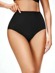 SHAPORA 1 pieza Prenda moldeadora negra minimalista y cómoda para mujer