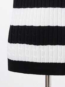 Manfinity Homme Áo thun polo dệt kim tay ngắn kẻ sọc thường ngày dành cho nam - Nhiều màu - Xem 6