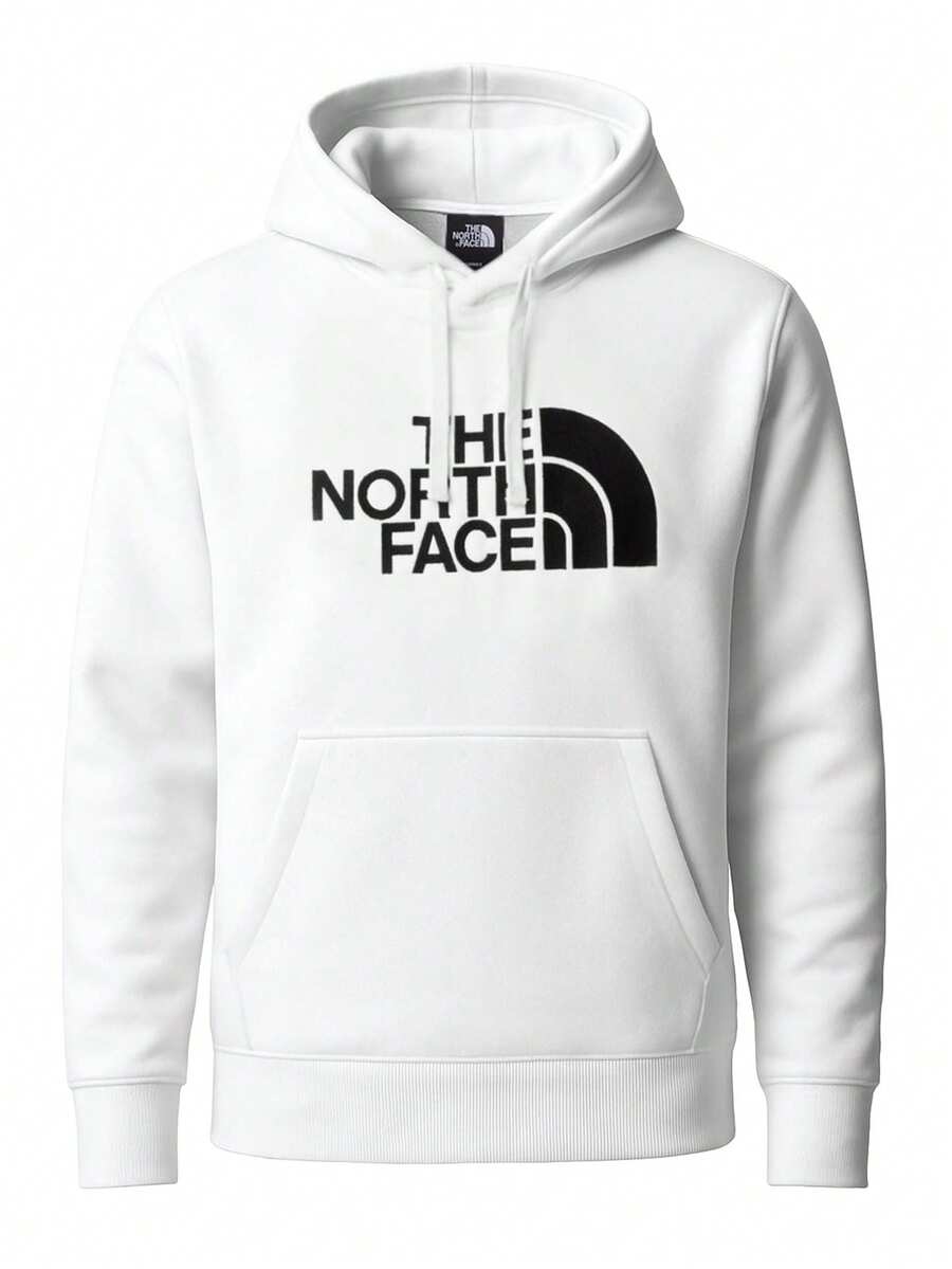The North Face Drew Peak Men's Hoodie White - TNF WHITE/TNF BLACK - View 1