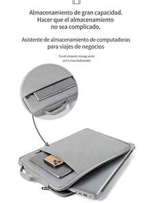 Men Briefcase - Black - View 6