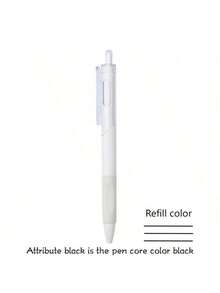 5支装凝胶笔，按压式圆珠笔，笔尖，黑色墨水，速干，书写流畅，适用于学校、商务、文件、办公室、日记、书写、笔记，适合学生、办公室工作人员、教师用品、学校用品、文具、学习用品。 - 彩色 - 查看 7