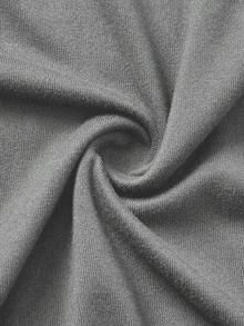 SHEIN BASICS 3件套纯色针织长袖修身高领迷你连衣裙（女款） - 黑色 - 查看 8